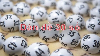 Dàn đề 30 số -  Phương pháp chơi xổ số được yêu thích nhất