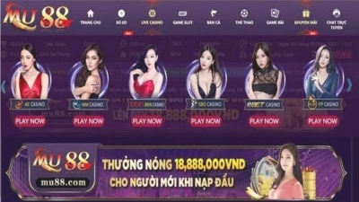 Nhà cái Mu88 - Cá cược game cực đã, nhận quà siêu to